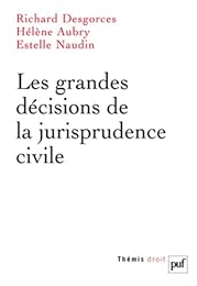 Les  grandes décisions de la jurisprudence civile