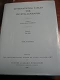 International Tables for Crystallography, , 0792329503
