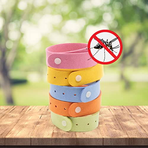 RiptGear Mosquito Bracelets 15 Pack of Mosquito Bracelets for Kids
