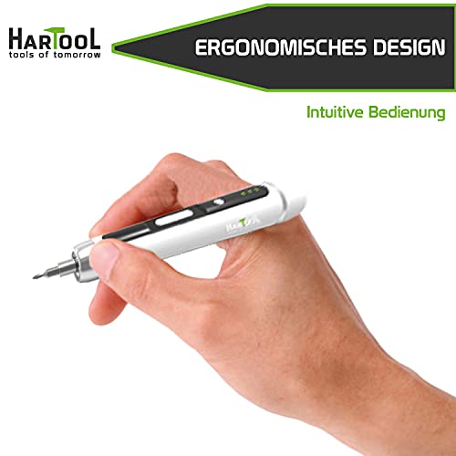 HARTOOL 15 in 1 Mini Akkuschrauber mit USB-Aufladung | Schnurloses Multitool mit Toolbox | Präzisions-DIY-Bitsatz… – Bild 5