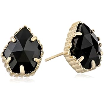 kendra signature earrings scott stud plated gold tessa glass