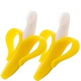 Baby Banana Toothbrush with Handles, 2 Count