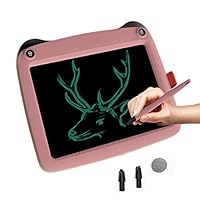 JRD&BS WINL LCD Writing Tablet for Kids Toys for 5-16 Years Old Girls,Boys,9 inch Drawing Board with Lock Erase Button for Adults for School and Office as Arithmetic,Charts or Message Board,Pink