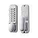 Loctory Mechanical Keyless Door Combo Lock Right Handed Keypad Digital Code Safety Entry Gate Home Storage NOT Deadbolt (2-3/8