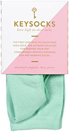 Keysocks Green Original No Show Knee High Sock Liners