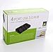 W·Z Super Speed 4-port USB 3.0 Hub 3-foot USB 3.0 Cable Included Backward Compatible with USB 2.0, 1.1 and Revision 1.0 USB HUB