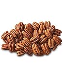 SUNBEST Fancy Georgia Raw Shelled Pecans, Pecan Halves, JUMBO, Unsalted, No Shell in Resealable Bag … (1 Lb)