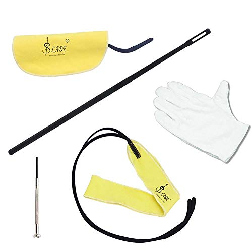 LeSharp Orchestral Instrument,Catkoo 5Pcs/Set Flute Saxophone Cleaning Repair Tools Woodwind Instruments Accessories
