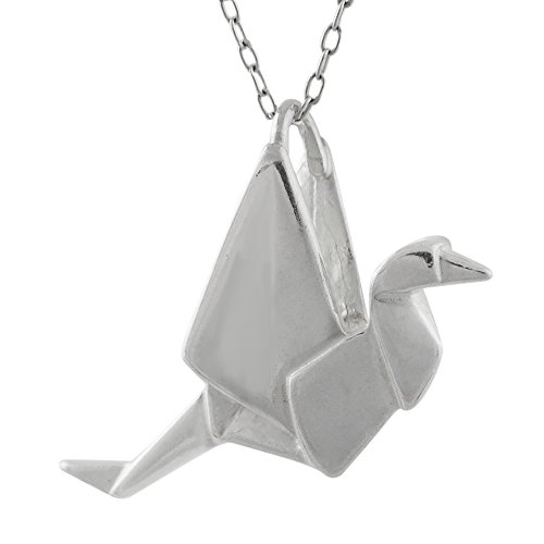 Sterling Silver Origami Crane Charm Pendant Liberia Ubuy