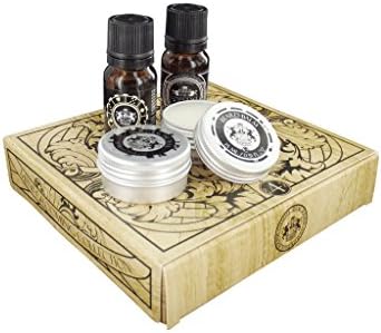 Dear BarberMini Grooming Collection Set 1 x Beard Oil 10ml 1 x Moustache Wax 15ml 1 x with Confidence Eau de Toilette 10ml 1 x Beard Balm 15ml