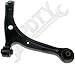 APDTY 632824 Control Arm and Ball Joint Assembly