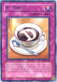 Yu-Gi-Oh! - D - Time (EOJ-EN053) - Enemy of Justice - 1st Edition - Rare