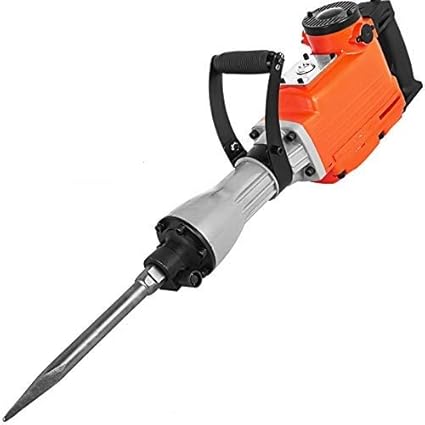 Vevor Marteau Piqueur Electrique 220v Perforateur Burineur De Demolition 71x31x18cm Demolisseur 2200w 2 Burins A Pointe Plat Avec Masque Lunettes Gants De Protection Pour Demolir Le Beton Amazon Fr Bricolage