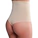 Smart Fit Me Women's Shapewear Thong Tummy Control Panties (Black L)