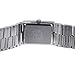 Casio Women's LTP1316D-1A Silver Stainless-Steel Quartz Watch with Black Dial