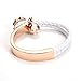 Wistic Stainless Steel Gold Plated Four Leaf Clover Braided Leather Bracelet for Women and Girls (White)