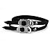 Esnow 1 Pair Toe Clips with Strap Belts Cycling MTB Road Mountain for Bicycle Pedal