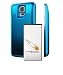Hyperion Samsung Galaxy S5 / SV (SM-G900) 5600mAh Extended Battery with NFC / Google Wallet Capability and Back Cover (Compatible Samsung Galaxy S5 S V SV, SM-G900)2 Yr NO HASSLE Warranty - BLUE