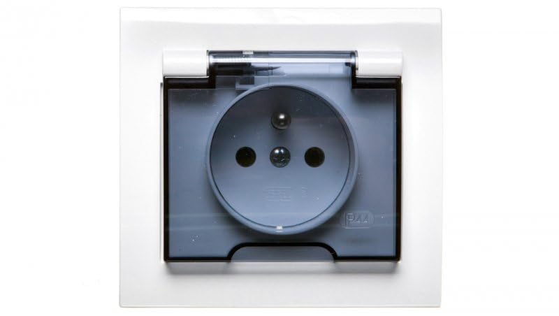 Ospel GPH-1WZ/00/d White IP44 16 A 88 mm 45 mm 83 mm