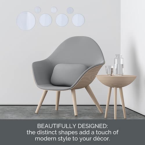 Elements Round WallMount Mirror, Set of 7, Assorted Sizes 5046370