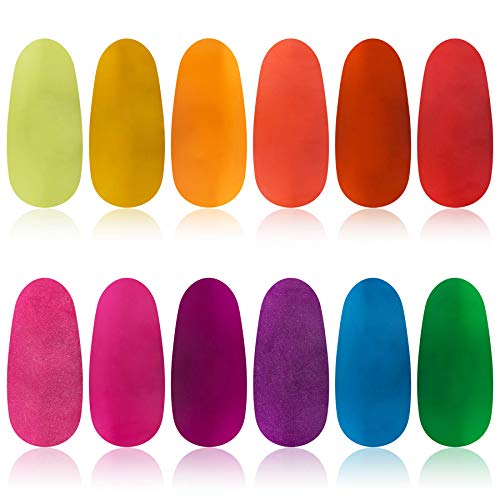 SHANY Tropical Collection Nail Polish Set - 12 Island-Inspired Shades with Gorgeous Semi-Glossy and Shimmer Finishes in Bright and Neon Colors - Thumbnail 2