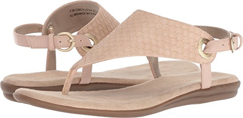 Aerosoles women s conchlusion sandal, pink snake, 6.5 m…