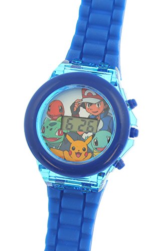 Pokemon Pikachu Boy's Digital Light Up Watch