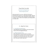 Rice Kasu Beauty Travel Skin Care Set, Rose Geranium, 2.71 Fluid Ounce