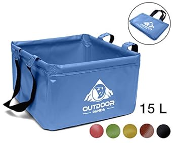 Siehe Beschreibung Leichter, Faltbarer Korb in grau mit Henkeln aus