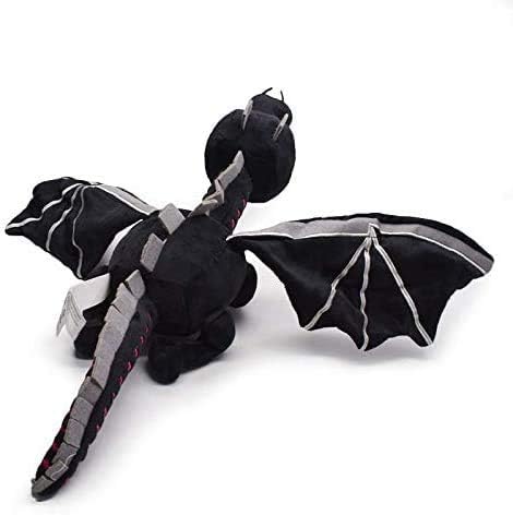 Amazon Gugui60 センチメートルエンダードラゴンぬいぐるみゲーム人形クールブラックドラゴンぬいぐるみソフトぬいぐるみぬいぐるみ子供の誕生日プレゼントクリスマス装飾 ぬいぐるみ おもちゃ