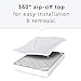 AllerEase Platinum Zip-Off Top Mattress Protector, Full