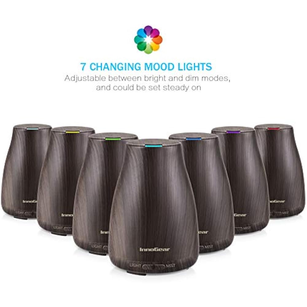 Upgraded Version Aromatherapy Essential Oil Diffuser Portable
