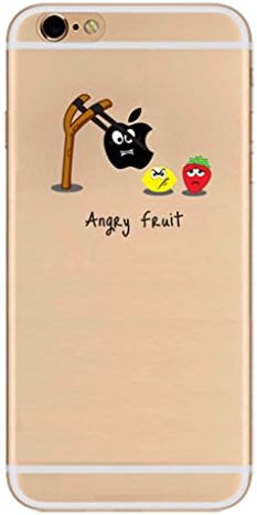 iPhone 8 Plus Case 5.5 inch, Luoke Cool Cartoon Painting Relief TPU Silicone Gel Back Thin Cover Full Protective Skin Soft Case for iPhone 8 Plus 5.5 Inch (Style 14)