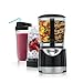 Ninja 16oz Personal Blender, 48oz Countertop Blender, and 40oz Food Processor with 550-Watt Base with Slicing /Shredding/Grating Attachments (BL201)