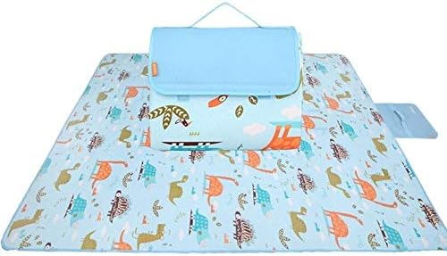 Large Picnic Blanket Waterproof Padded, Camping Mat, Beach Blanket Ground Sheet Hiking Grass Travel Outdoor Mat For Multiplayer Picnic (color : B)