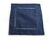 CleverDelights Navy Hemstitch 6