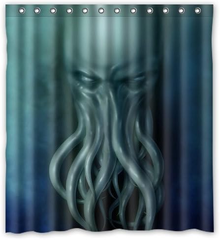 Dusiyuan Cthulhu Monster Custom Personalized Waterproof Shower Curtain Bathroom Curtains 122x183cm