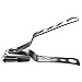 Nail Clipper with 360-Degree Rotating Head - Sharp Stainless Steel, Professional, Large Nail Cutters for Thick Nails