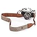 TARION Camera Shoulder Neck Strap Vintage DSLR Camera Belt for Nikon Canon Sony Pentax Cameras Classic Khaki (Upgraded Version) primary