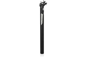 TIKBRO Bike Seat Post 27.2mm 30.9mm 31.6mm Aluminum Alloy 350mm 400mm Length Bicycle Seatpost for Road Bike and Mountain Bike