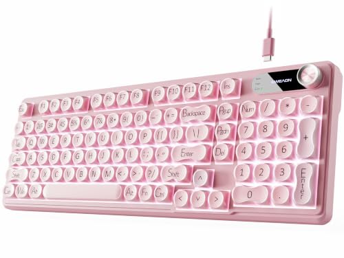 EWEADN V102 Wired Creamy Keyboard