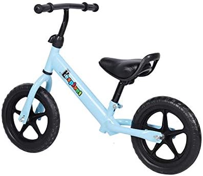 LEPAK Balance Bike for Ages 1-5 Years Old Boys Girls, Carbon Steel Frame No Pedal Walking Balance Bike Training Bicycle for Kids,Lignt Blue