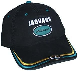 Jacksonville Jaguars Adjustable One Size Fits All Hat Cap - OSFA Black