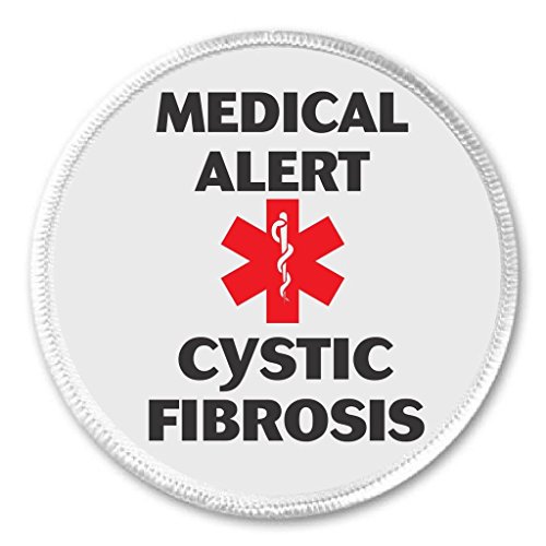 Medical Alert - Cystic Fibrosis 3" Sew On Patch Health Symbol
