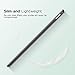MoKo Case Fit iPad Pro 12.9 Inch 2017 - Premium Light Weight Stand Folio Shock Proof Cover Protector Fit Apple iPad Pro 12.9 Inch 2017 & 2015 Tablet, Slate Black (with Auto Wake/Sleep)