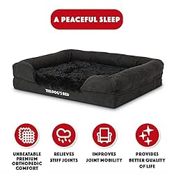 The Dog’s Bed Orthopedic Dog Bed Medium Black
