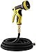 Expanding Hose 50ft Stronger Double Latex Inner Garden Hose Prevent Leaking Expandable Solid Brass (with Valve) Expandable Magic Hose Stretch Garden Hosepipe with 9 Function Spray Gun