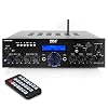 Wireless Bluetooth Power Amplifier System – 200W Dual Channel Sound Audio Stereo Receiver w/ USB, AUX, MIC IN w/ Echo…