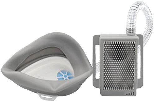 mini boss Electric Mask Respirator Air Purifying Dust Proof Mask for PM2.5 Pollution, Fresh Air Mask for Gardening Travel