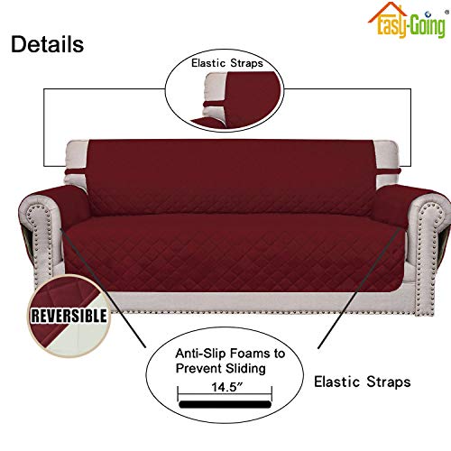 EasyGoing Sofa Slipcover Reversible Sofa Cover Water Resistant Couch
